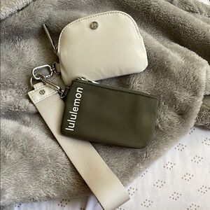 Lululemon Dual Pouch Wristlet